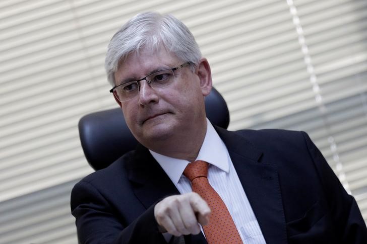 Procurador-geral da República, Rodrigo Janot, durante seminário em Brasília