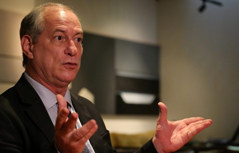 Presidential pre-candidate Ciro Gomes attends an interview with Reuters in Rio de Janeiro