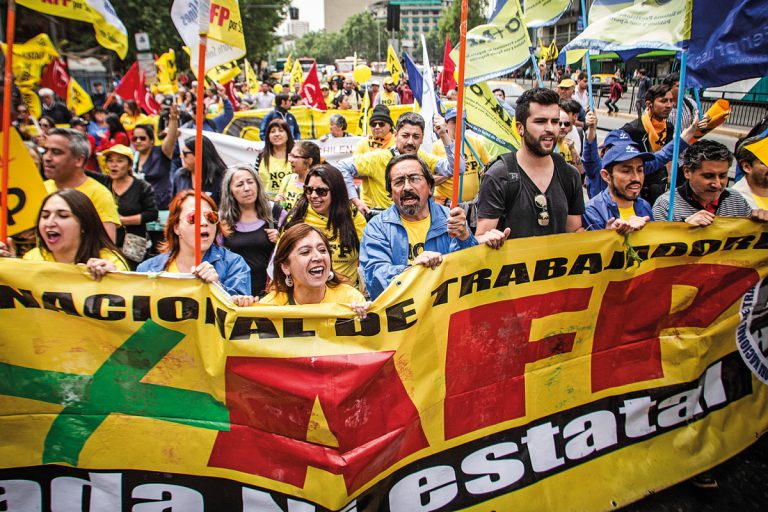 CHILE-PENSIONS-PROTEST