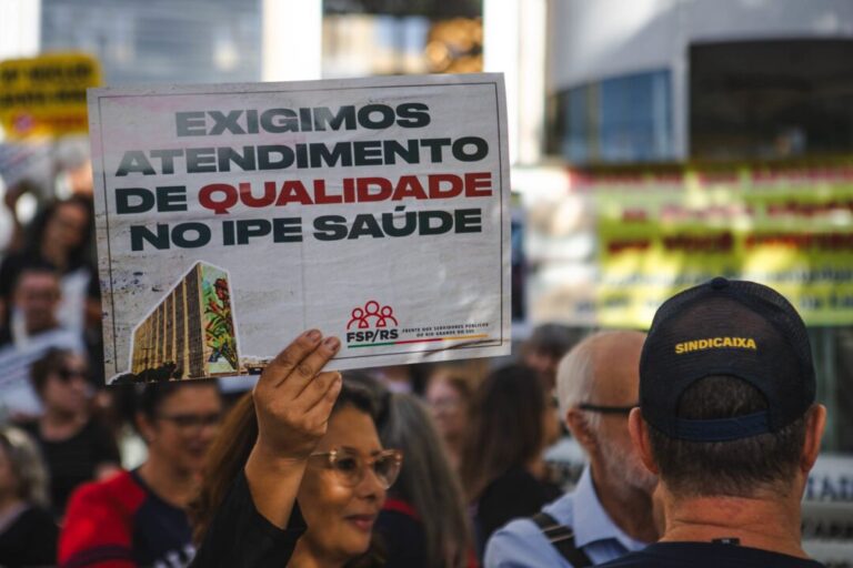 IPE Saúde protestos