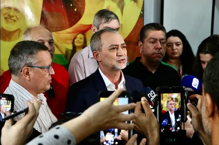 Edegar apoio Juliana