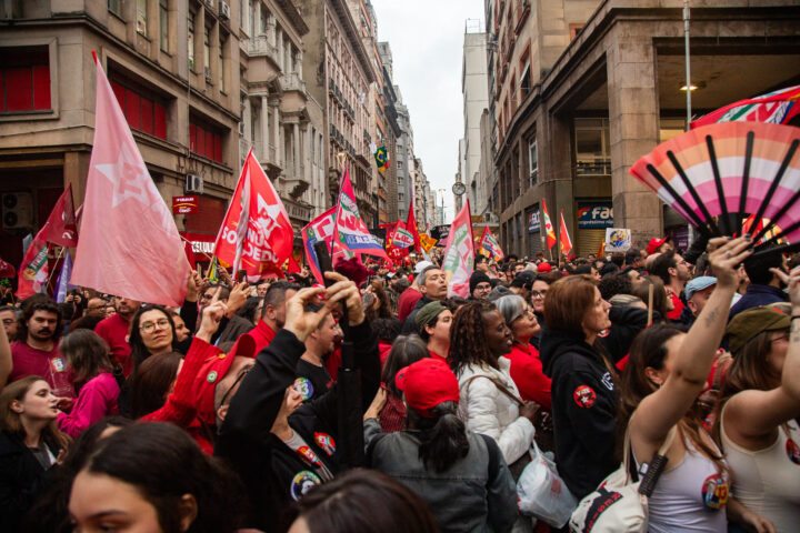 Manifestação Porto Alegre